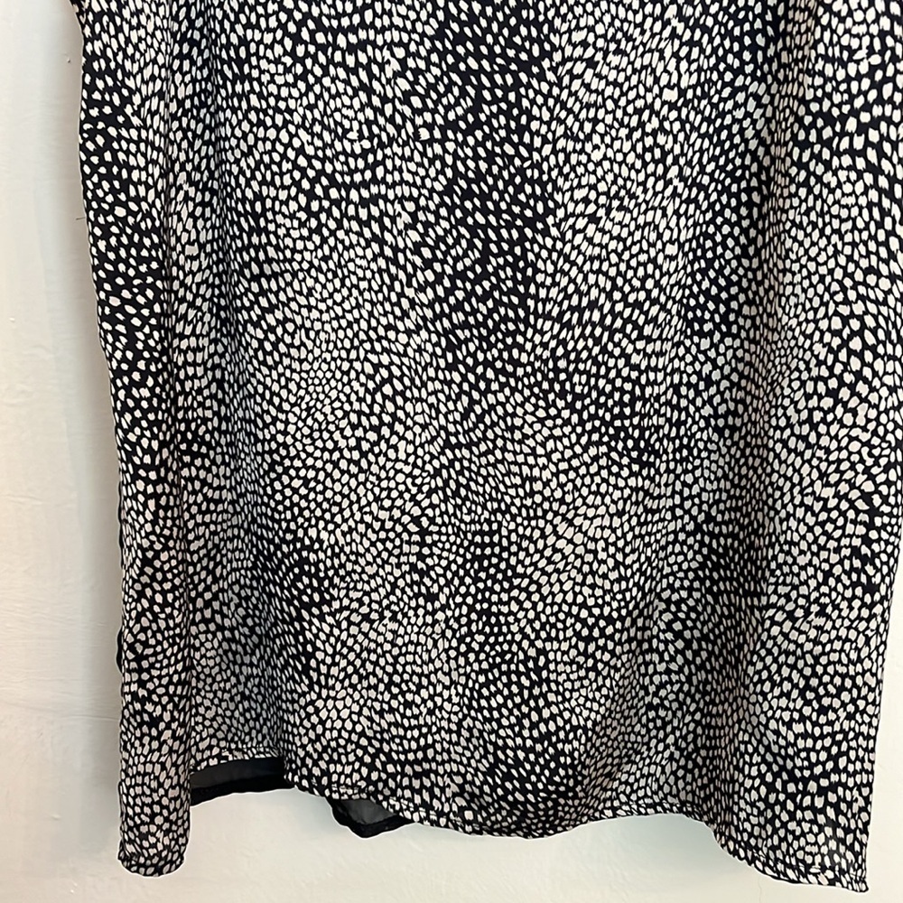 Charlotte Russe Animal Print Sheer Back Sleeveless Tank Blouse Size M - Picture 6 of 12